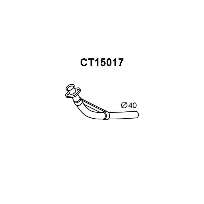 Tuyau d'échappement VENEPORTE