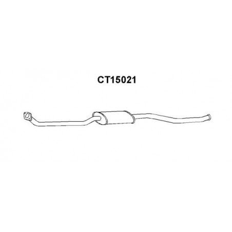 Silencieux intermédiaire VENEPORTE