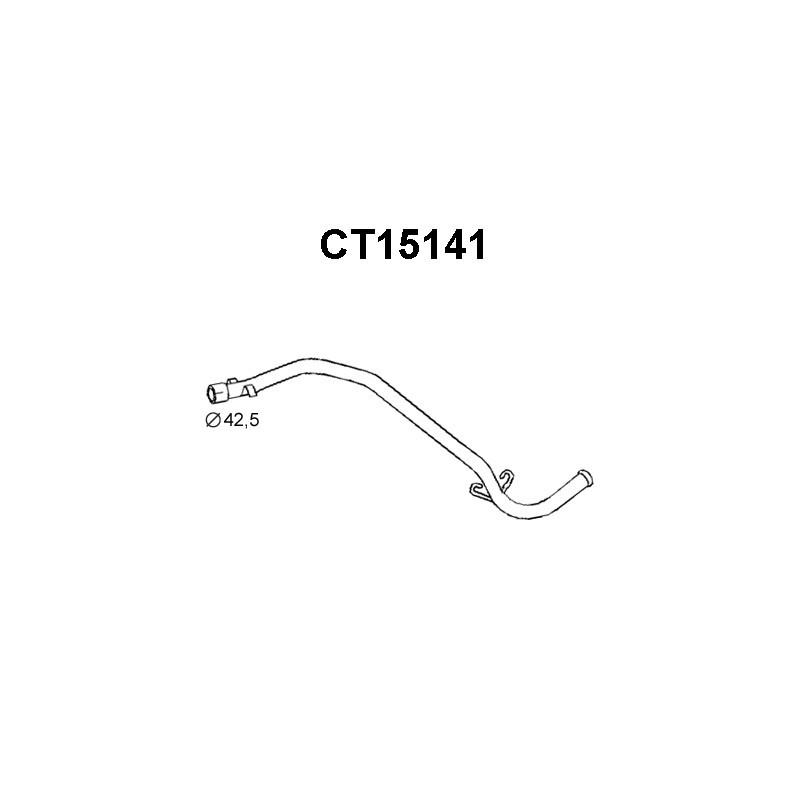 Tuyau d'échappement VENEPORTE