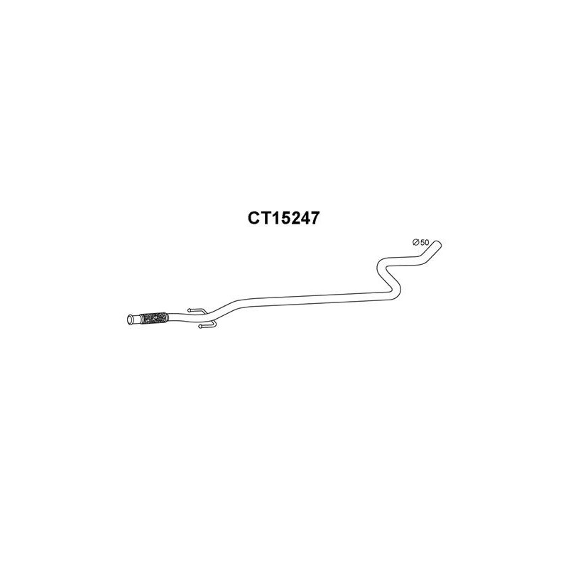 Tuyau d'échappement VENEPORTE