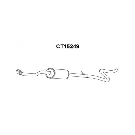 Silencieux avant VENEPORTE