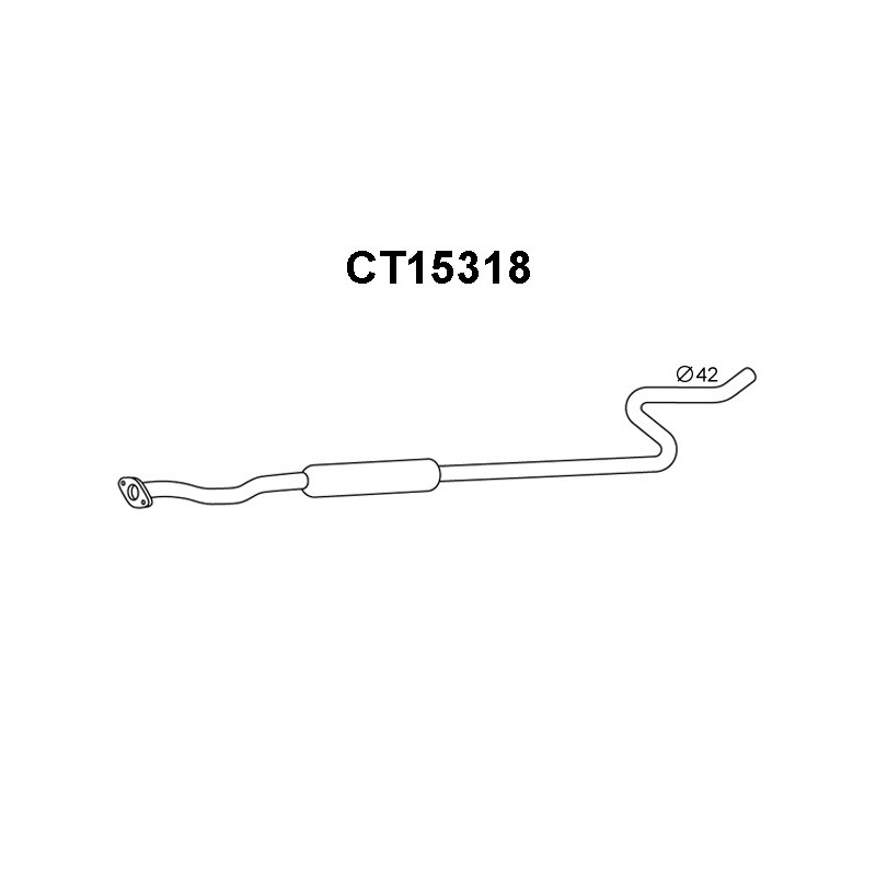 Silencieux avant VENEPORTE