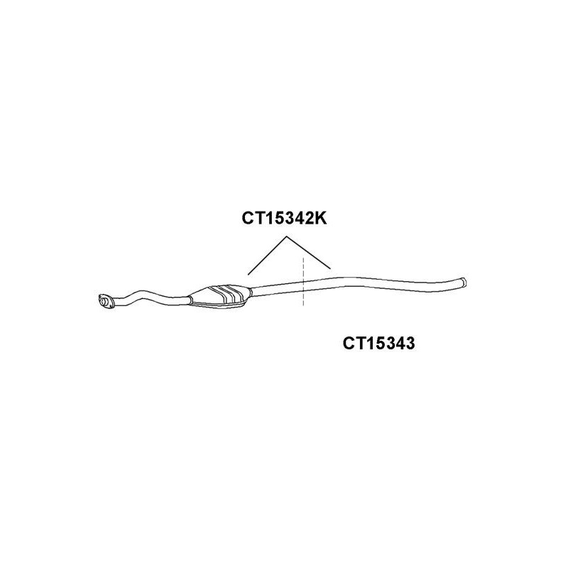 Tube de réparation (catalyseur) VENEPORTE