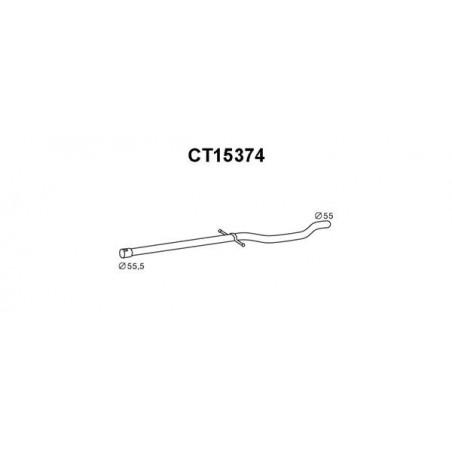 Tube de réparation (catalyseur) VENEPORTE