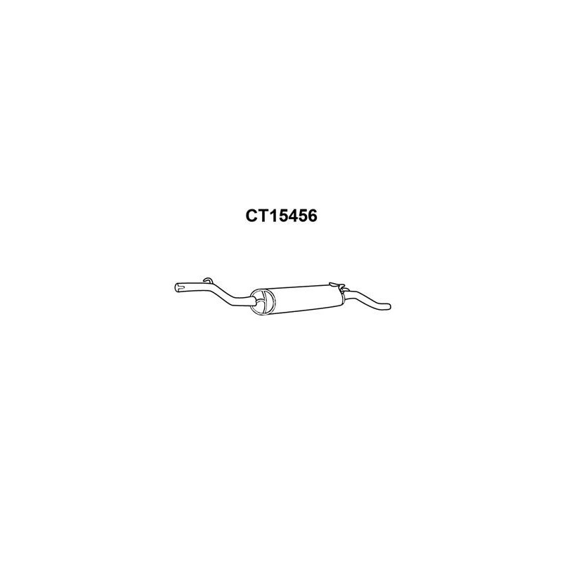 Silencieux arrière VENEPORTE
