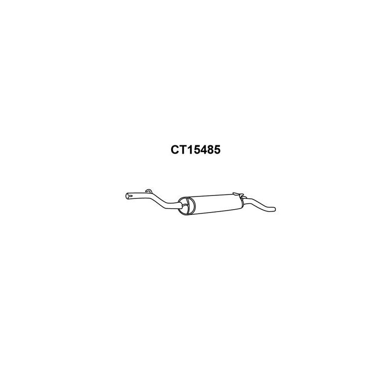 Silencieux arrière VENEPORTE