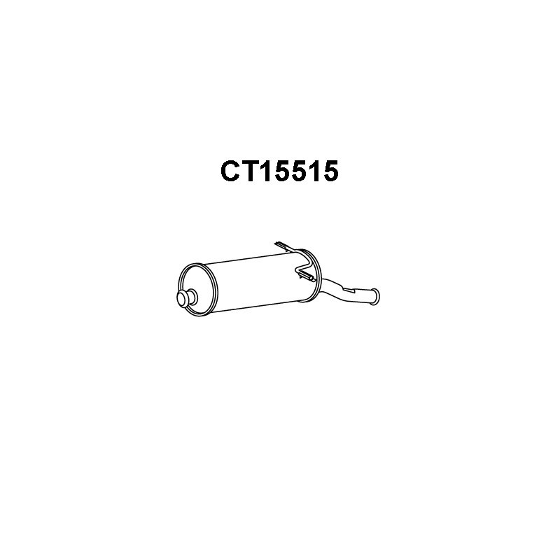 Silencieux arrière VENEPORTE