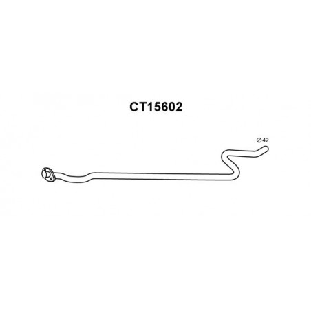 Tuyau d'échappement VENEPORTE