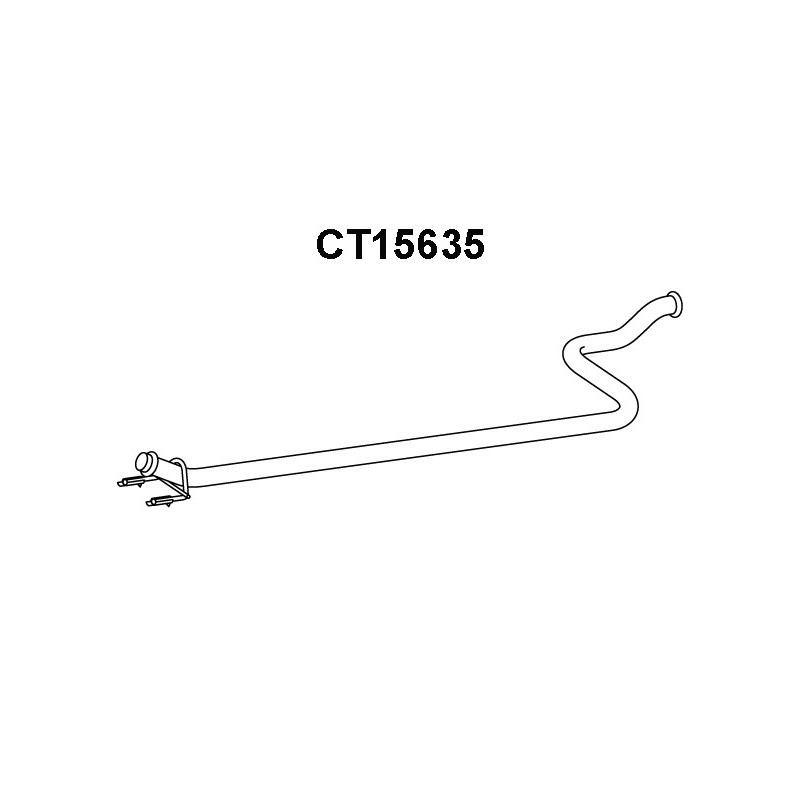 Tuyau d'échappement VENEPORTE