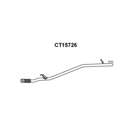 Tuyau d'échappement VENEPORTE