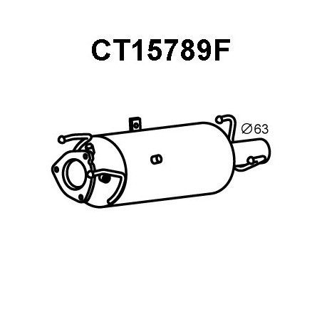 Filtre à particules (échappement) VENEPORTE