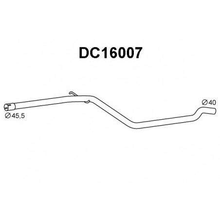 Tuyau d'échappement VENEPORTE