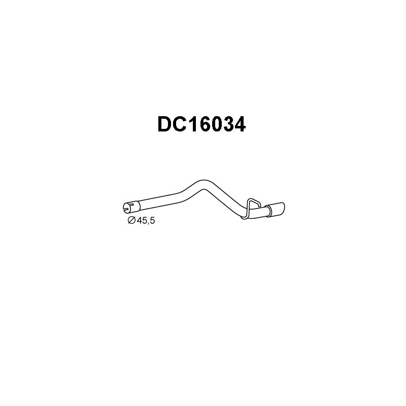 Tuyau d'échappement VENEPORTE