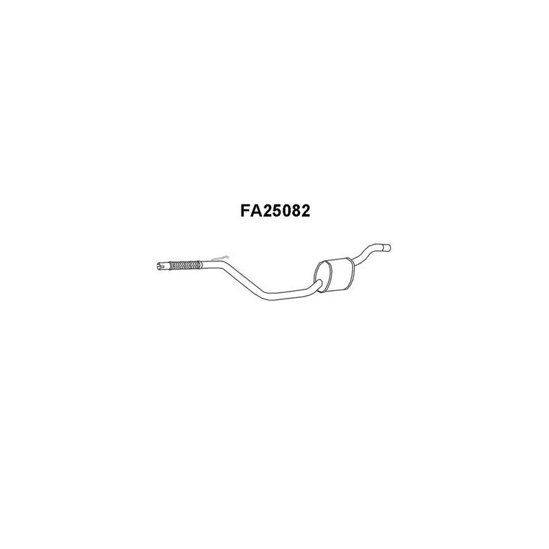 Silencieux intermédiaire VENEPORTE