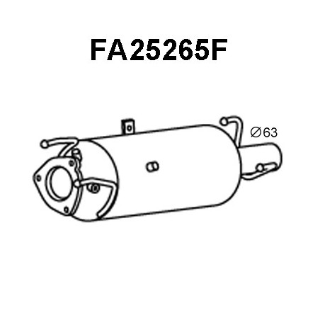 Filtre à particules (échappement) VENEPORTE