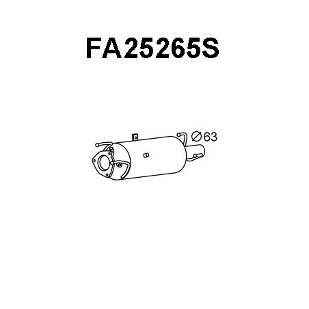 Filtre à particules (échappement) VENEPORTE