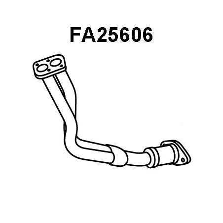 Tuyau d'échappement VENEPORTE