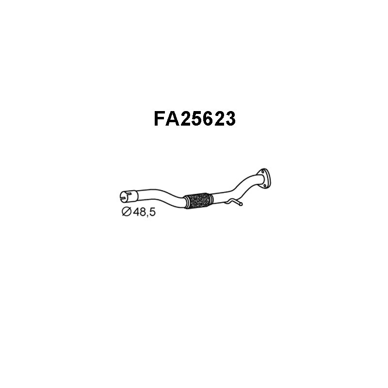 Tuyau d'échappement VENEPORTE