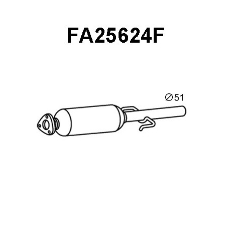 Filtre à particules (échappement) VENEPORTE
