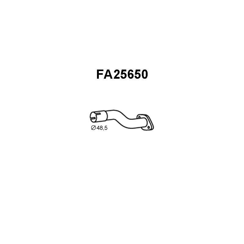 Tuyau d'échappement VENEPORTE