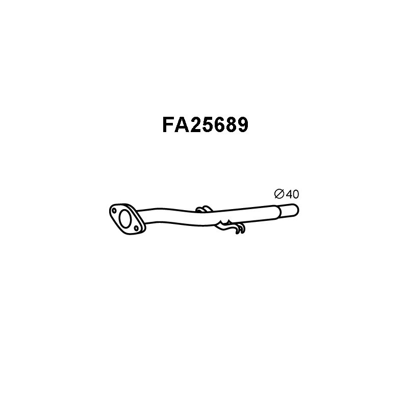 Tuyau d'échappement VENEPORTE
