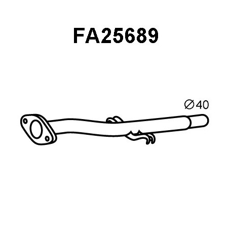 Tuyau d'échappement VENEPORTE