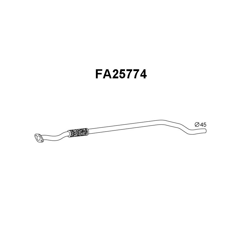 Tuyau d'échappement VENEPORTE