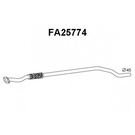 Tuyau d'échappement VENEPORTE