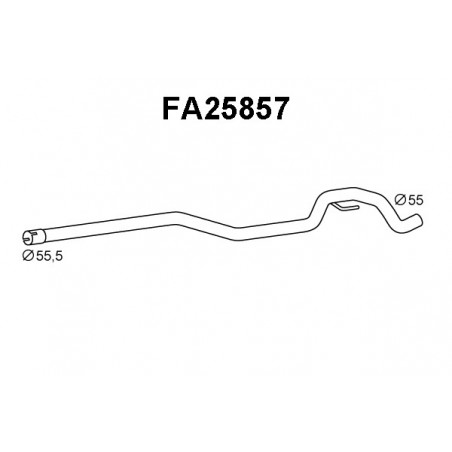 Tuyau d'échappement VENEPORTE