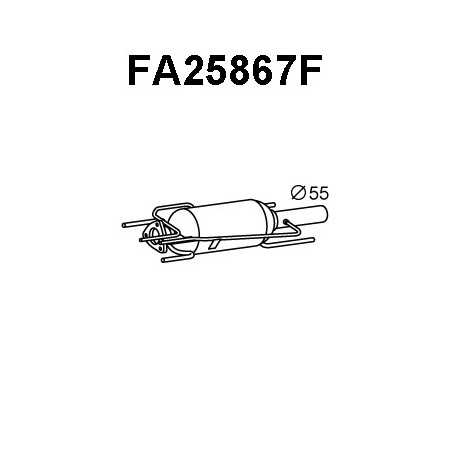 Filtre à particules (échappement) VENEPORTE