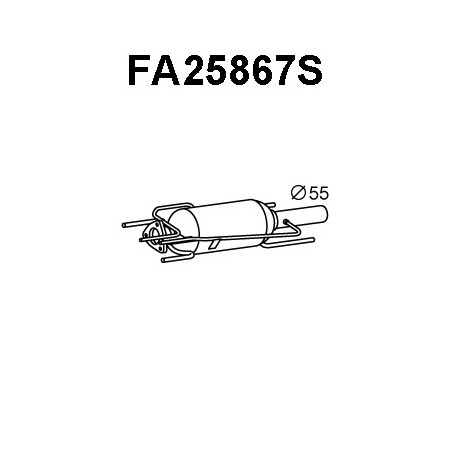 Filtre à particules (échappement) VENEPORTE