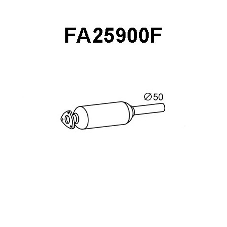 Filtre à particules (échappement) VENEPORTE