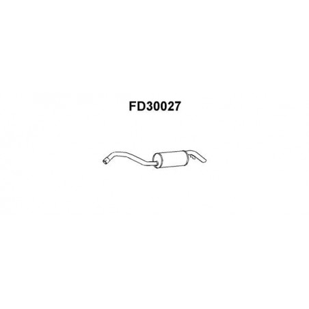 Silencieux arrière VENEPORTE