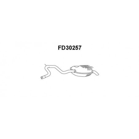 Silencieux arrière VENEPORTE