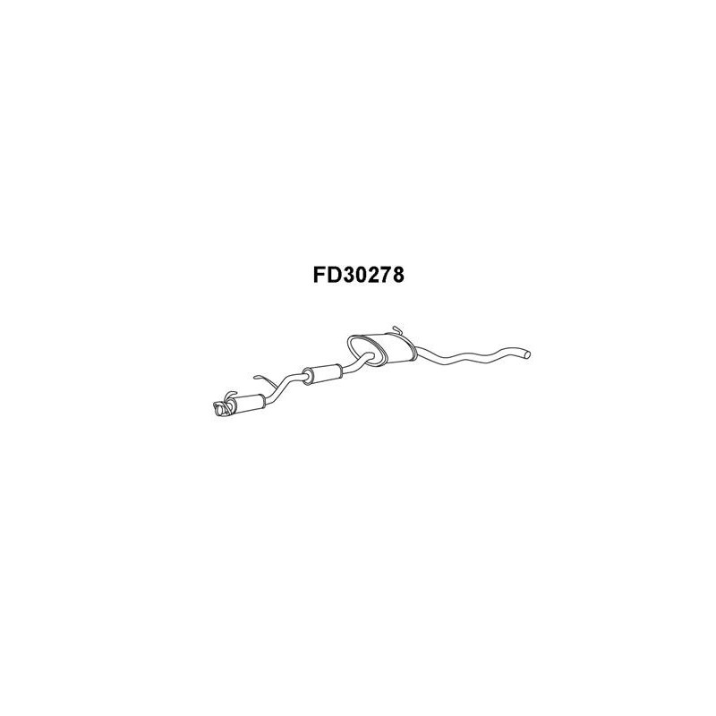 Silencieux avant VENEPORTE