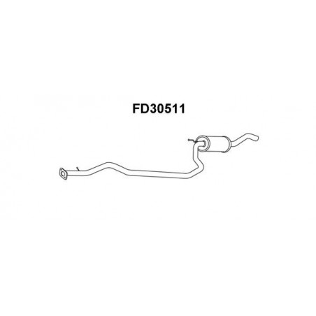 Silencieux avant VENEPORTE