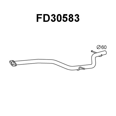 Tuyau d'échappement VENEPORTE