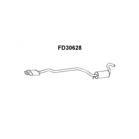 Silencieux avant VENEPORTE