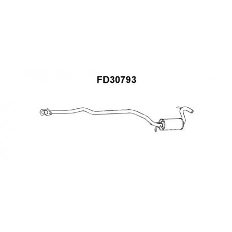 Silencieux avant VENEPORTE