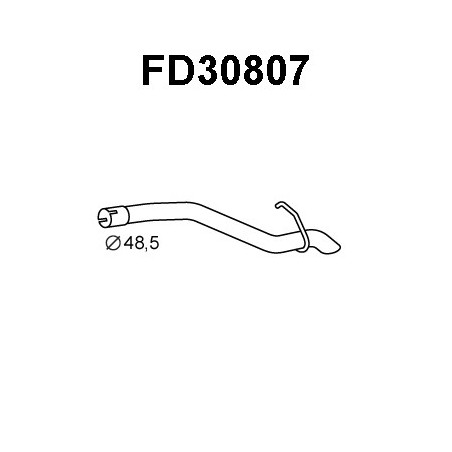 Tuyau d'échappement VENEPORTE