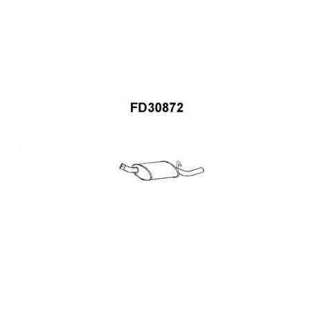 Silencieux arrière VENEPORTE