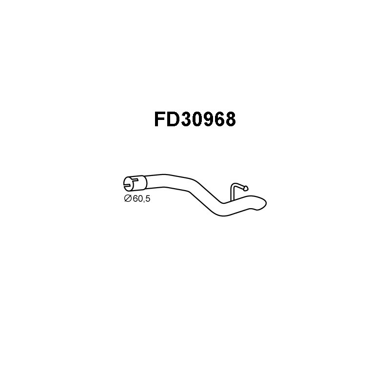 Tuyau d'échappement VENEPORTE