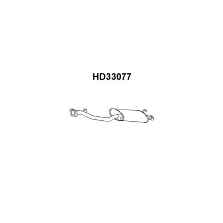 Silencieux arrière VENEPORTE