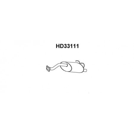 Silencieux arrière VENEPORTE