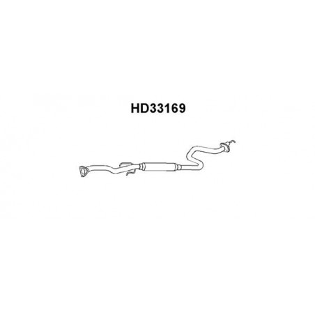 Silencieux arrière VENEPORTE