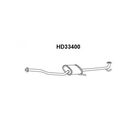 Silencieux avant VENEPORTE