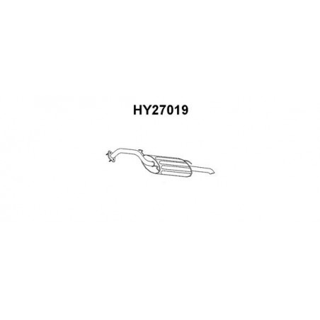 Silencieux arrière VENEPORTE