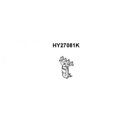 Catalyseur en coude VENEPORTE