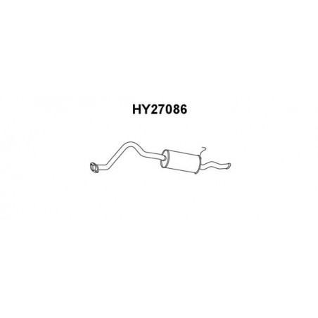 Silencieux arrière VENEPORTE
