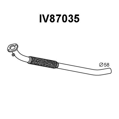 Tuyau d'échappement VENEPORTE